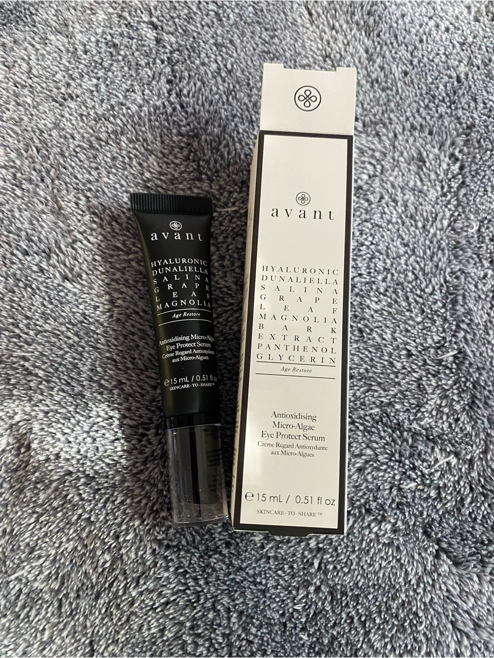 Avant Antioxidising Eye Serum Micro-Algae  NEW in box